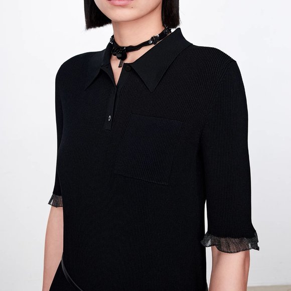 CHICJOC Women Ultimate Eco-Cooling Midi Dress in black - Picture 7 of 12